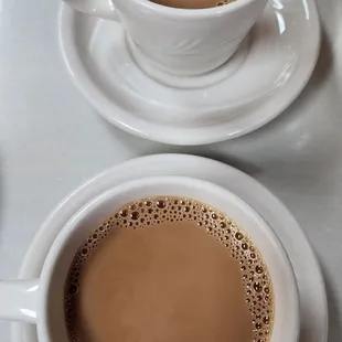 Pair of bottomless hot chai (1/12/24)