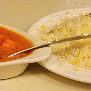 Paneer Masala w/ basmati rice (3/28/24)