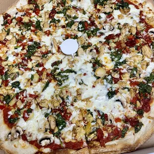 16" Tony's special + chicken