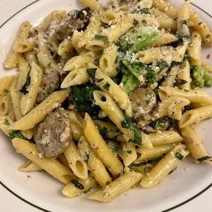 Sausage broccoli ziti