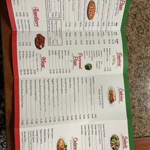 To go menu interior