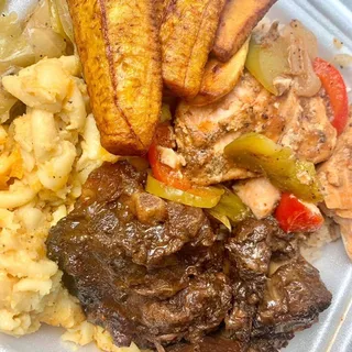 Jerk Salmon Dinner