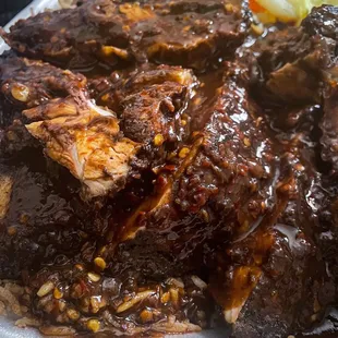 Jerk Chicken W/Rice &amp; Peas and Cabbage