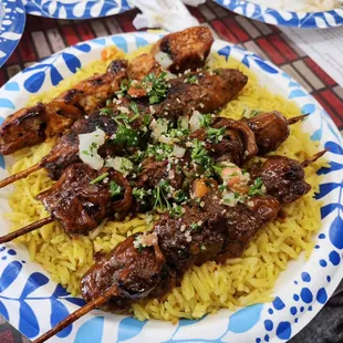 Kabob platter