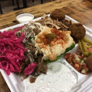 Shawarma platter