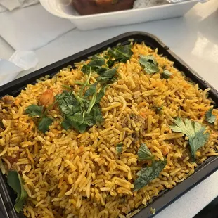 Goat biryani