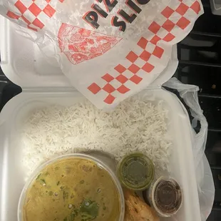 Chattined chicken korma