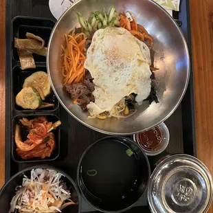 Beef bibimbap