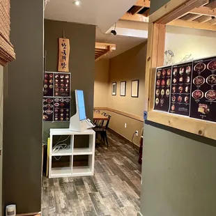 Interior / Inside of restaurant right as you walk in the door