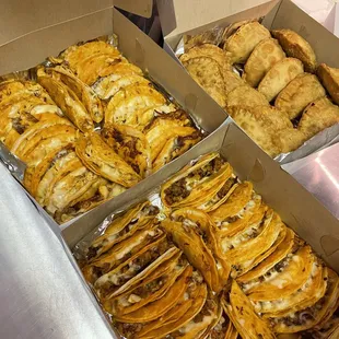 a variety of pastries