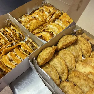 a variety of pastries