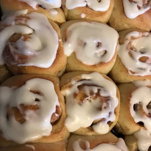Everyone loves a gooey cinnamon roll!