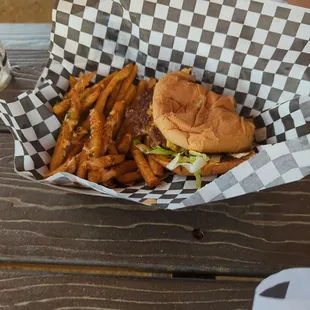 My son already started devouring it. He said it is the best burger he's ever had! I second that! So much flavor!