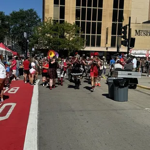 The band plays on...