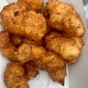 Fried Cheese Curds - From "The Curd Girl" Stand.  (Blue Ribbon Winner)
