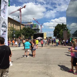 Multiple bands and entertainment options