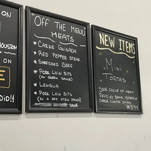 Menu as of 6/30/23