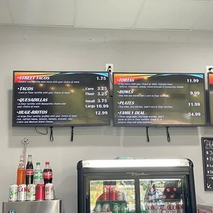 Menu as of 6/30/23