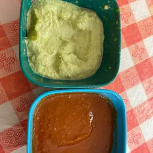 Secret Spicy salsa. A must try.