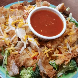 Fried Chicken Salad