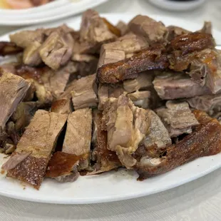 Peking Duck Meat and Bones only