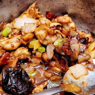 Frog leg with special marinated sauce