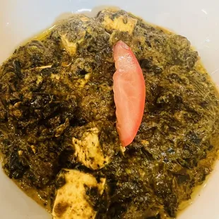 Saag (Spinach) paneer