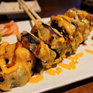 Las vegas deep fried roll