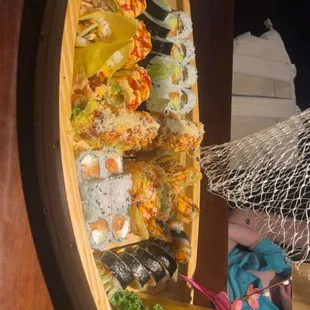 SUSHI BOAT!!!