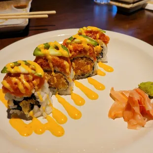 Spicy girl roll