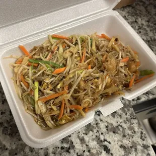 Glass noodles are more than what I expected. The spice level and the taste is amazing.