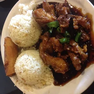 General Tso lunch