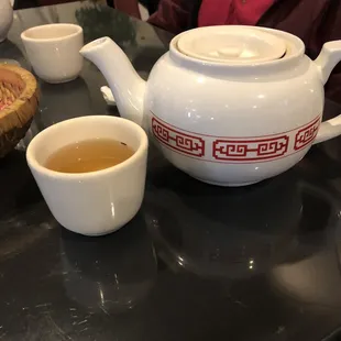 Jasmine hot tea