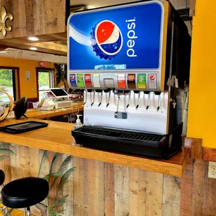 July 2021: Pepsi products. Unfortunately, no sweet or unsweetened iced tea