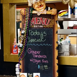 Oct 2021: The Grouper Sandwich was added a week ago