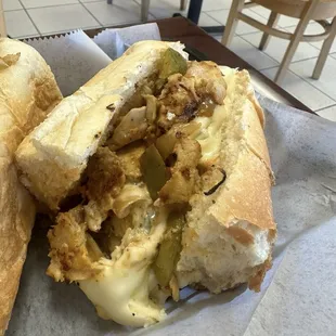 Custom Chicken Cheesesteak