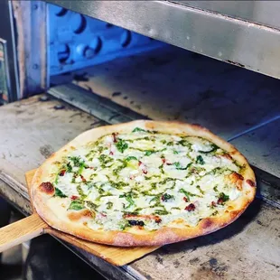pizza, food