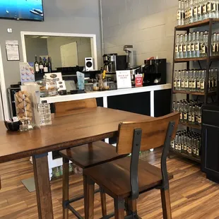 Coffee drinks also available