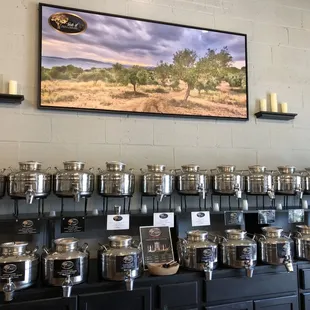 Olive oils and balsamic vinegar