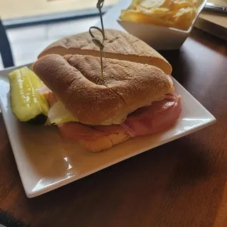 Ham and Swiss Sandwich