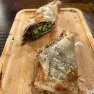Beef Pancake Rolls