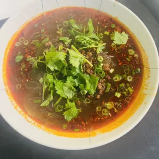 Hot and Sour Noodles Soup