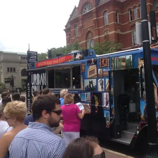 Seriously long wait for this goetta bacon and egg