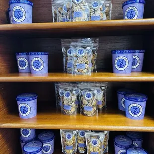 Snack shelf