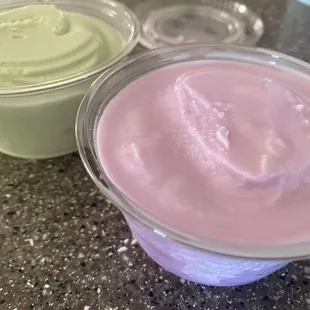 Matcha and Ube...