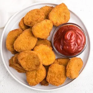 Chicken nuggets.