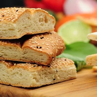 Whole wheat Barbari