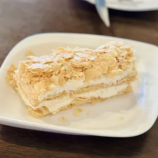 Napoleon dessert - great way to end the meal