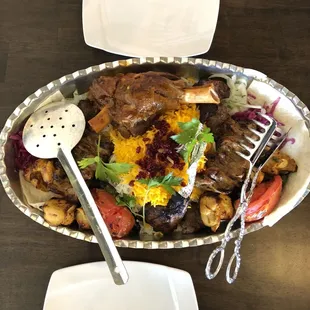 Chelo Kebab (Mixed Grill for 2)