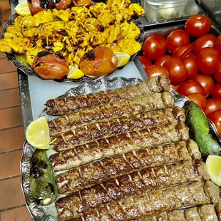 Koobideh &amp; chicken